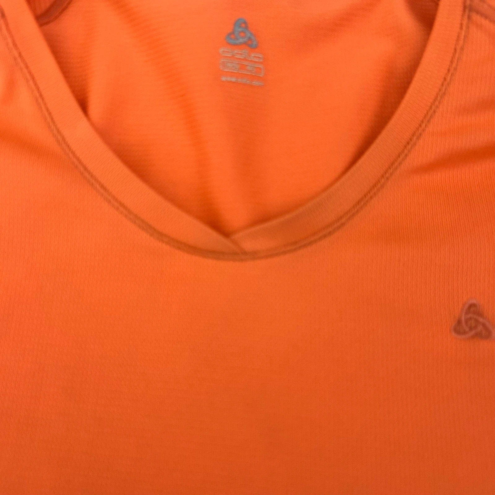 Odlo Camiseta deportiva con escote en V Naranja – Talla 40 (Muy usada) – photo 10